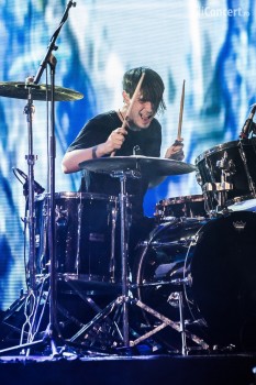 Dušan Kranjc - bateristul ce îi acompanieză pe cei doi - Foto: Paul Voicu / iConcert.ro