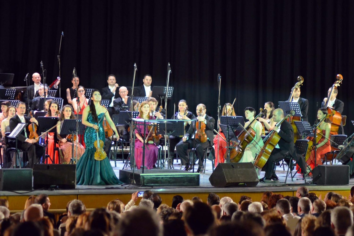 Recenzia concertului Sarah Chang de la Sala Palatului din Bucureşti - Foto: Valentin Alexandru