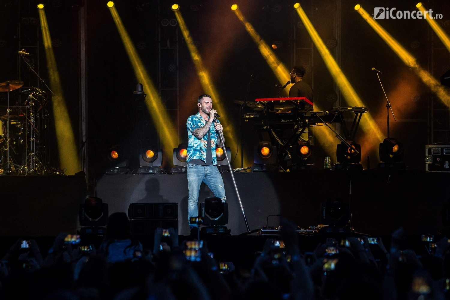 Maroon 5 în concert la Bucureşti - Foto: Paul Voicu / iConcert.ro