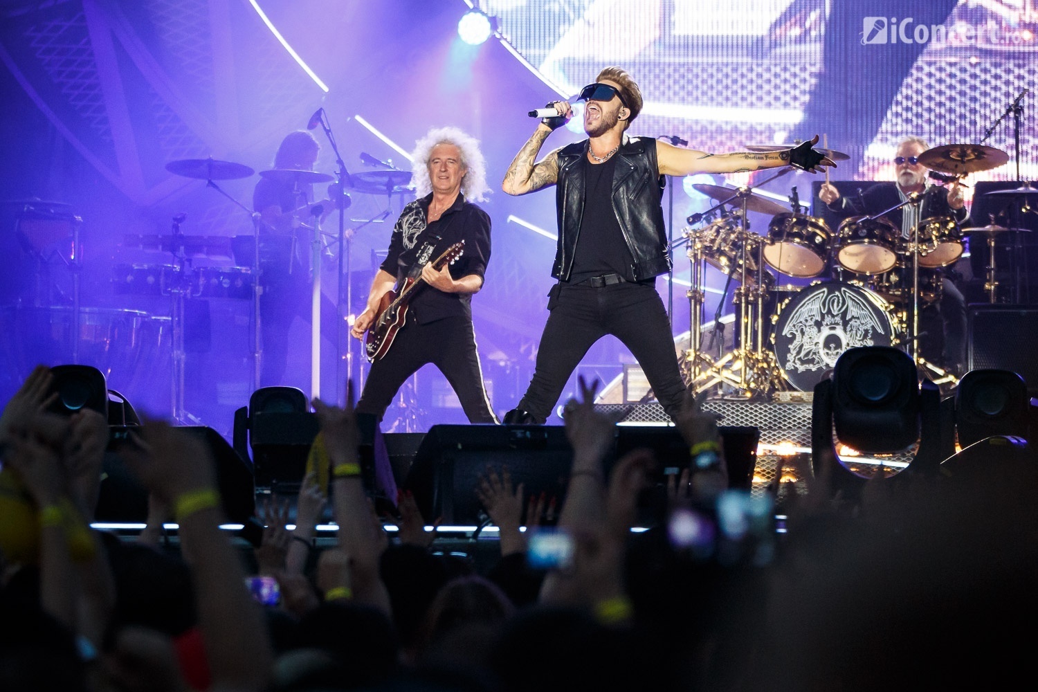 Queen + Adam Lambert în concert la Bucureşti - Foto: Daniel Robert Dinu / iConcert.ro