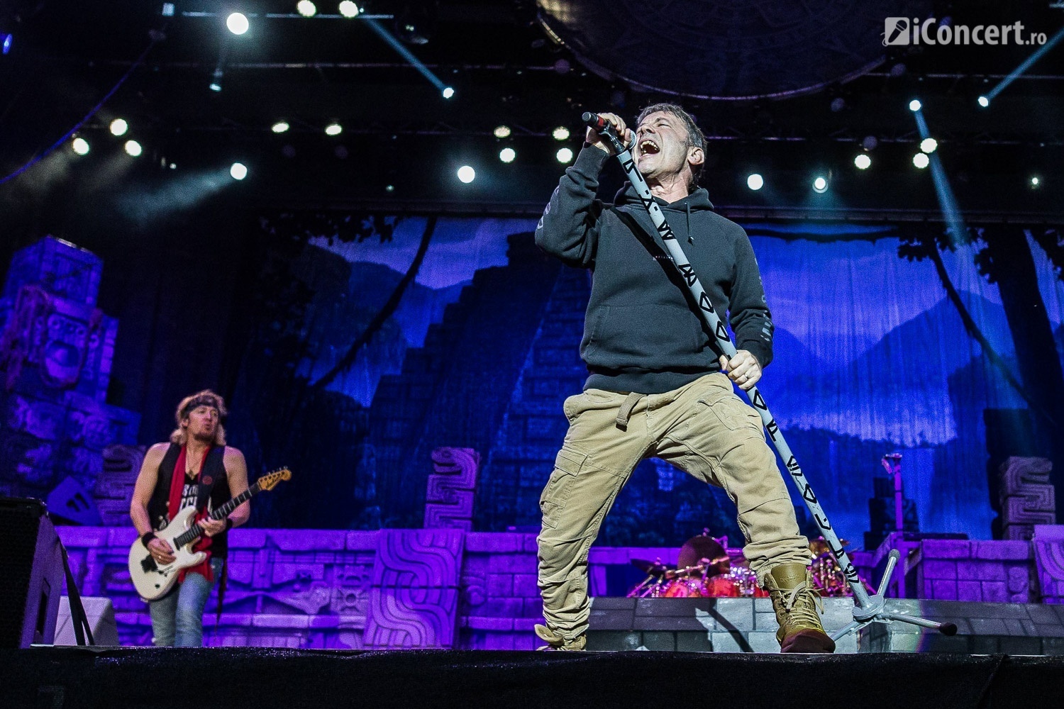 Iron Maiden în concert la Rock the City 2016 - Foto: Paul Voicu / iConcert.ro