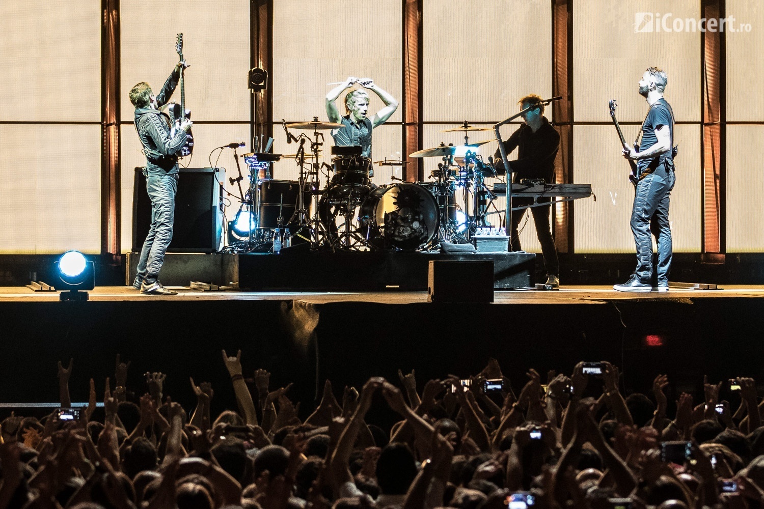 Muse în concert la Bucureşti, la Rock the City 2016 - Foto: Paul Voicu / iConcert.ro